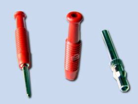 Wtyczka MST 3 RT czerwona 2mm HIRSCHMANN RoHS 973-509-101 SKS DE