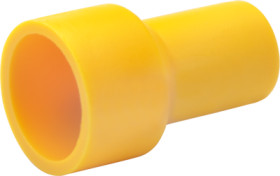 End connectorwith insulation, 4.0-6.0 mm², AWG 11 to 10, yellow, 18 mm, 1150