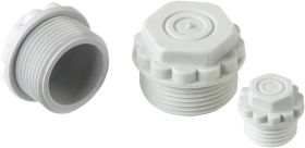 Zaślepka LAPP 52020553 z membraną przepuszczającą M40 polistyrol (EPS) szaro-biały (ral 7035) 1 szt.