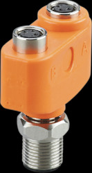 Y splitter, 1 x M12, 2 x M8 for sensors, EBT012