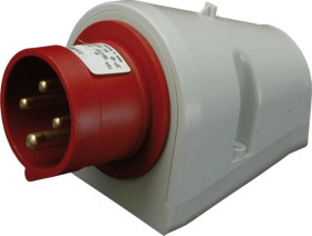 16A, 400V, 3P+N+PE, Wtyk odbiornikowy stały IP44 EP 1653 004482060