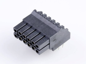 Molex 447641202 Listwa kołkowa, męska, do wbudowania, standardowa, piny: 12, 1 szt.