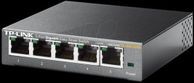 TL-SG105E 5-port Gigabit Easy Smart Switch, metal enclosure