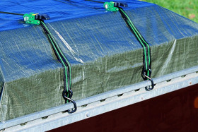 Zacisk taśmowy 4m 180kg z mechanizmem zapadkowym i hakiem WF3442000