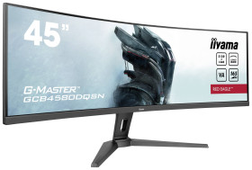 Iiyama G-Master Curved Red Eagle Monitor EEK F (A - G) 114.3 cm (45 cal) 5120 x 1440 px 32:9 0.8 ms HDMI, DisplayPort, s