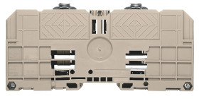 Kostka zaciskowa na szynie DIN Weidmuller poziomy: Pojedynczy 14 → 2AWGŚruba WFF raster: 27mm 125A 1 kV