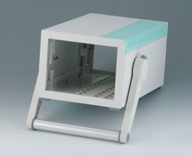 ABS enclosure, (L x W x H) 130 x 245 x 124 mm, gray white (RAL 9002), IP40, B2212305