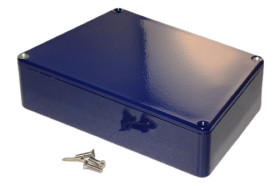 Obudowa Aluminium odlewane szerokość zew. 152 mm długość zew. 95 mm wys. zew. 36 mm Hammond IP54