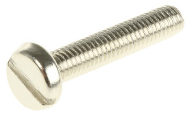 Śruby maszynowe M3 łeb z łbem walcowym soczewkowym Mosiądz długość 16.0mm skok 0.50mm