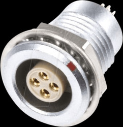 EGG.1B.304.CLL Device socket, B series 1B, 4-pin