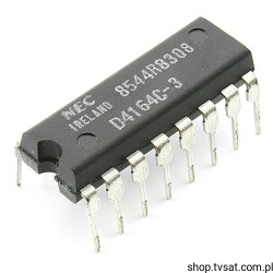 UPD4164C-3 64kBit NMOS DRAM Memory DIP16 NEC
