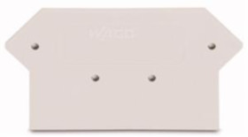 End/Intermediate plate for terminal block, 281-353