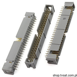 2550-6002UB Connector 2x25 Pins Header DIN THT 3M