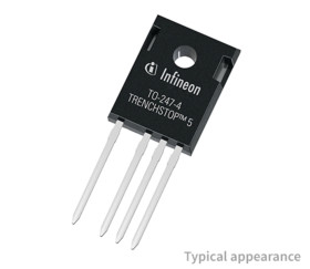 Infineon IGBT IKZ75N65EH5XKSA1 Ic 75 A Uce 650 V TO-247 kanał: Typ N 395 W 4-pinowy Otwór przelotowy