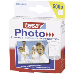Tesa 56621-00000-00 Photo Corners 500 Pieces Transparent Solvent-Free