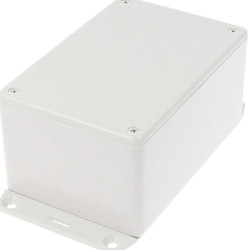 ABS enclosure, (L x W x H) 120 x 80 x 59 mm, light gray (RAL 7035), IP54, 1591TF2SGY