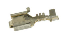 Konektor płaski Żeński 6.3 x 0.8mm Izolacja: Nieizolowane Cyna