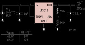 250mA, 4V to 80V Low Dropout Micropower Linear Regulator