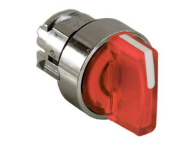 Harmony XB4 Główka przełącznika 3 pozycyjnego LED czerwona metalowa ZB4BK1343 SCHNEIDER ELECTRIC