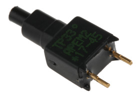 Nasadka przełącznika Chwilowy SPST, montaż PCB APEM