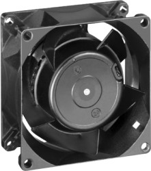AC axial fan, 230 V, 80 x 80 x 38 mm, 48 m³/h, 36 dB, sintec slide bearing, ebm-papst 8550 A