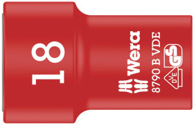 Nasadka Izolowana nasadka standardowa z gniazdem 3/8 cala 18mm izolowana Wera