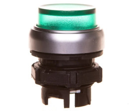 Napęd przycisku zielony z podświetleniem bez samopowrotu LPCQL203