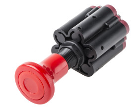 Zawór regulacyjny pneumatyczny 4/2 z przyciskiem Push In 6 mm RS PRO 6mm 4/2 portowy