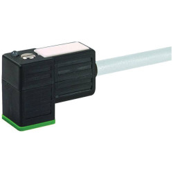 Murrelektronik 7000-80021-6160500 Solenoid Connector Black 1pc