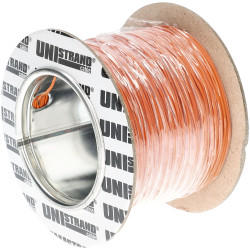 UniStrand GW011525 10/0.1mm Equipment Wire Orange 100m
