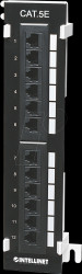 162470 Patchpanel, 12-Port, Cat5e