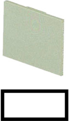 Insert sign, rectangular, for RMQ16, 038074