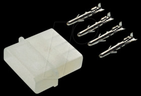 Power supply connector for 5.25-inch