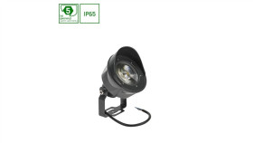 Flori Spot Ogrodowa 24W Ww 24V 25St Ip65 120X130mm Szary 5 Lat Gw.