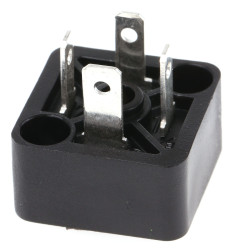 Złącze zaworu elektromagnetycznego C 3P+E 250 V AC/DC Męski LED: Nie Wkręcane Hirschmann