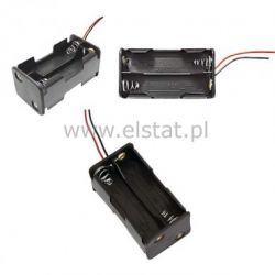 Koszyk na baterie 4XR6 ( II ) 2 strony + kabel