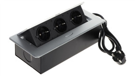 Listwa Zasilająca Meblowa Fps-3S/Cable (3 Gniazda)