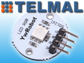 Moduł z diodą LED RGB YwRobot wyprowadzenia 2,54