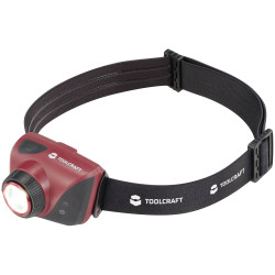 Toolcraft TO-9581292 LED Headlamp Adjustable Rechargeable 580 lm