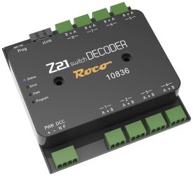 Dekoder przełączający Roco Z21 switch Decoder 10836