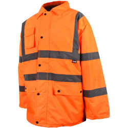 Scan UC803-O Hi-Vis Motorway Jacket Orange - L (44in)