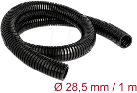 60459 Cable protection sleeve 1 m x 28.5 mm black