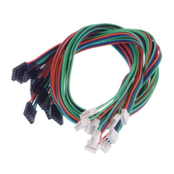 Gravity: 4Pin I2C/UART Sensor Cable - zestaw przewodów 4-pinowych Gravity 50cm 10 szt.