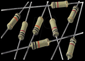 PO593-05T5K6 Metal oxide film resistor, 2 W, 5%, 5.6 kOhms