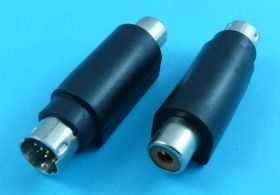 PRZEJ.WT.MINI DIN 7P-&gt;GN.CINCH