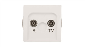 Simon Basic Gniazdo Antenowe Rd/Tv Końcowe Separowane Białe Bmzar1/1.01/11