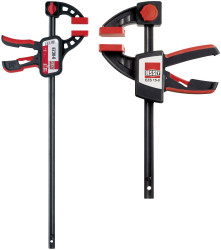 Zacisk jednoręczny EZS 600/80 Bessey EZS60-8 Maksymalna szerokość mocowania:600 mm Długość produktu: 820 mm Posuw:80 mm