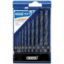 Draper 24905 Metric HSS Drill Set - 10 Piece