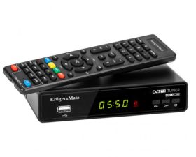 TUNER DVB-T2 H.265 HEVC KRUGER&MATZ