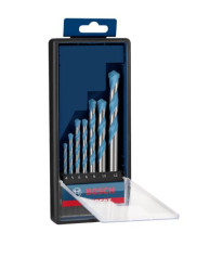 Zestaw wierteł Bosch Wiertło kręte Końcówka z węglika 4 szt. Zestaw wierteł udarowych